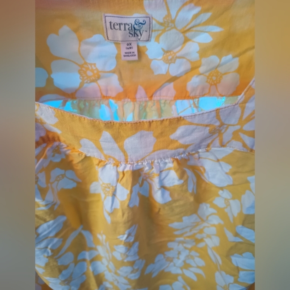 Terra & sky size ox 14 wide made in Bangladesh new condition - Picture 2 of 4